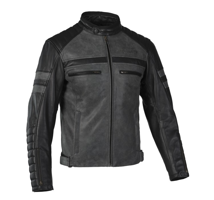 Men's Black Leather Jacket- size outlets 62