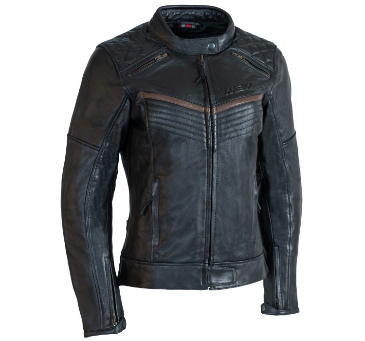 BORA Lederjacke Motorrad für Damen