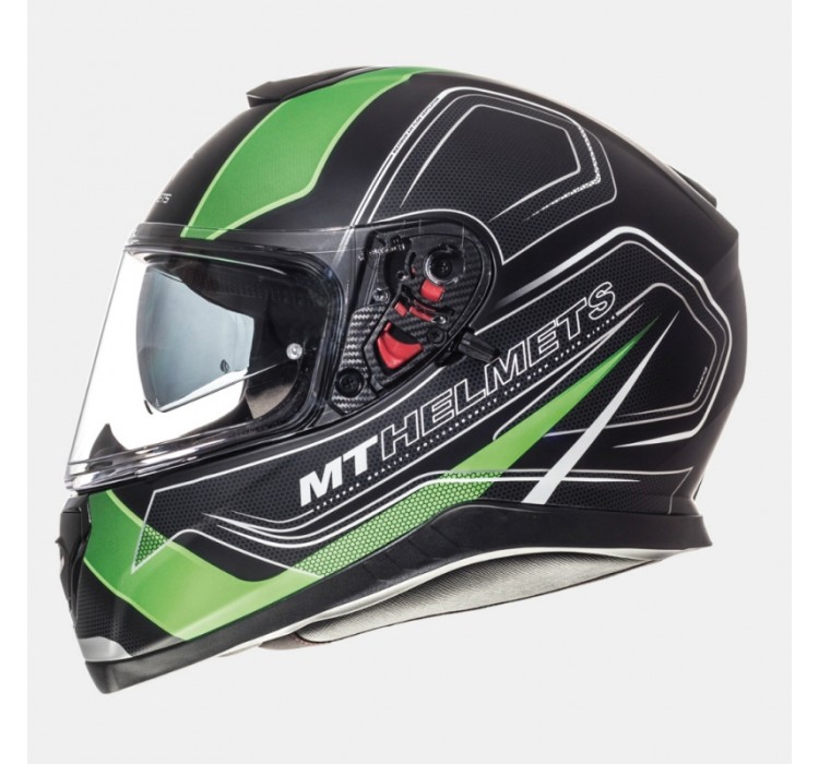 MT THUNDER 3 SV TRACE matt black/green